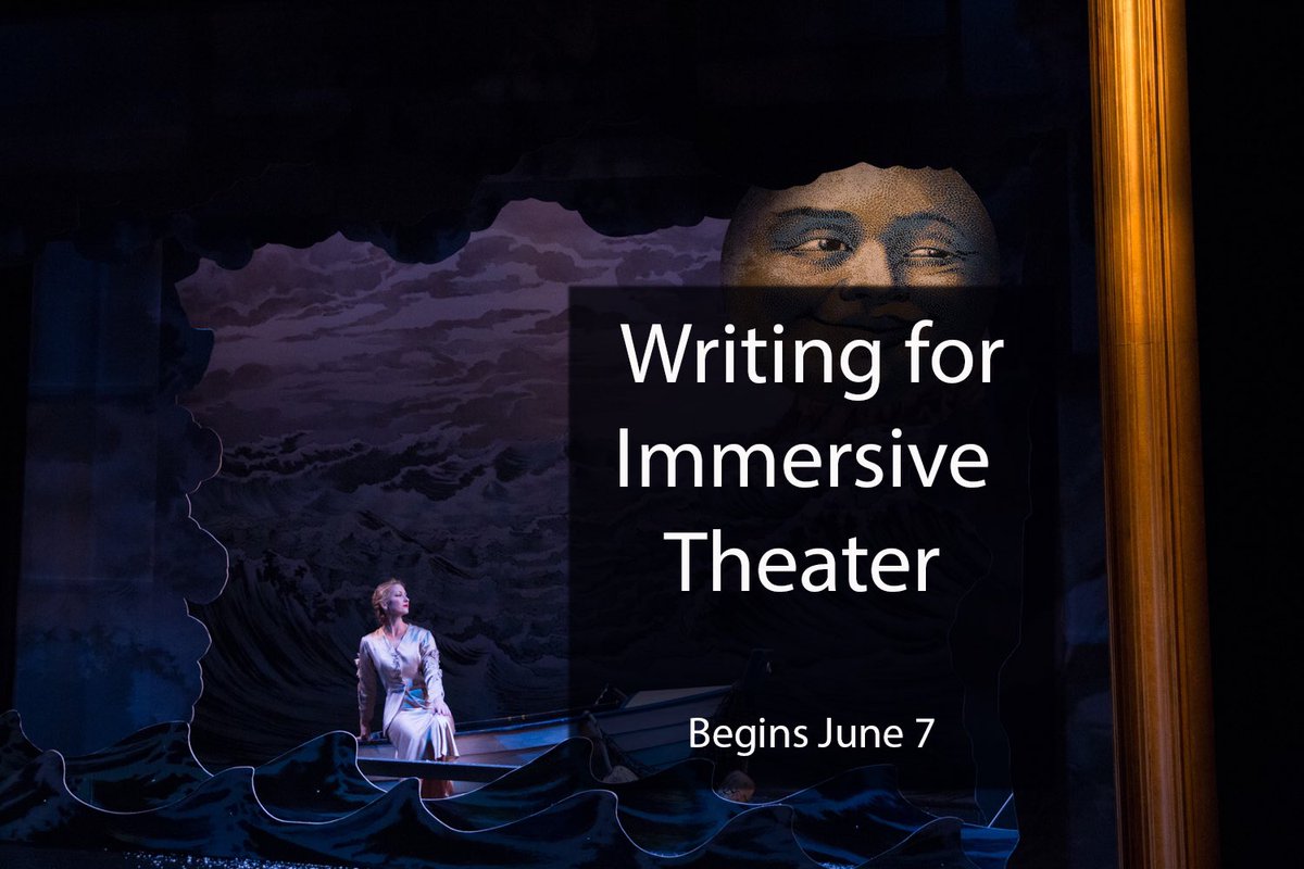 Starting June 7-Writing for Immersive Theater &amp; Experiential Performance w/ Zach Morris—Weds 7:00PM–10:00PM EDT June 7, 14, 21, &amp; 28, 2023 on Zoom. Register: ci.ovationtix.com/35034/producti…   

📸 “Ghost Light” by <a href="/TRPNYC/">Third Rail Projects</a> — pictured: Jessy Smith; photo by Julieta Cervantes