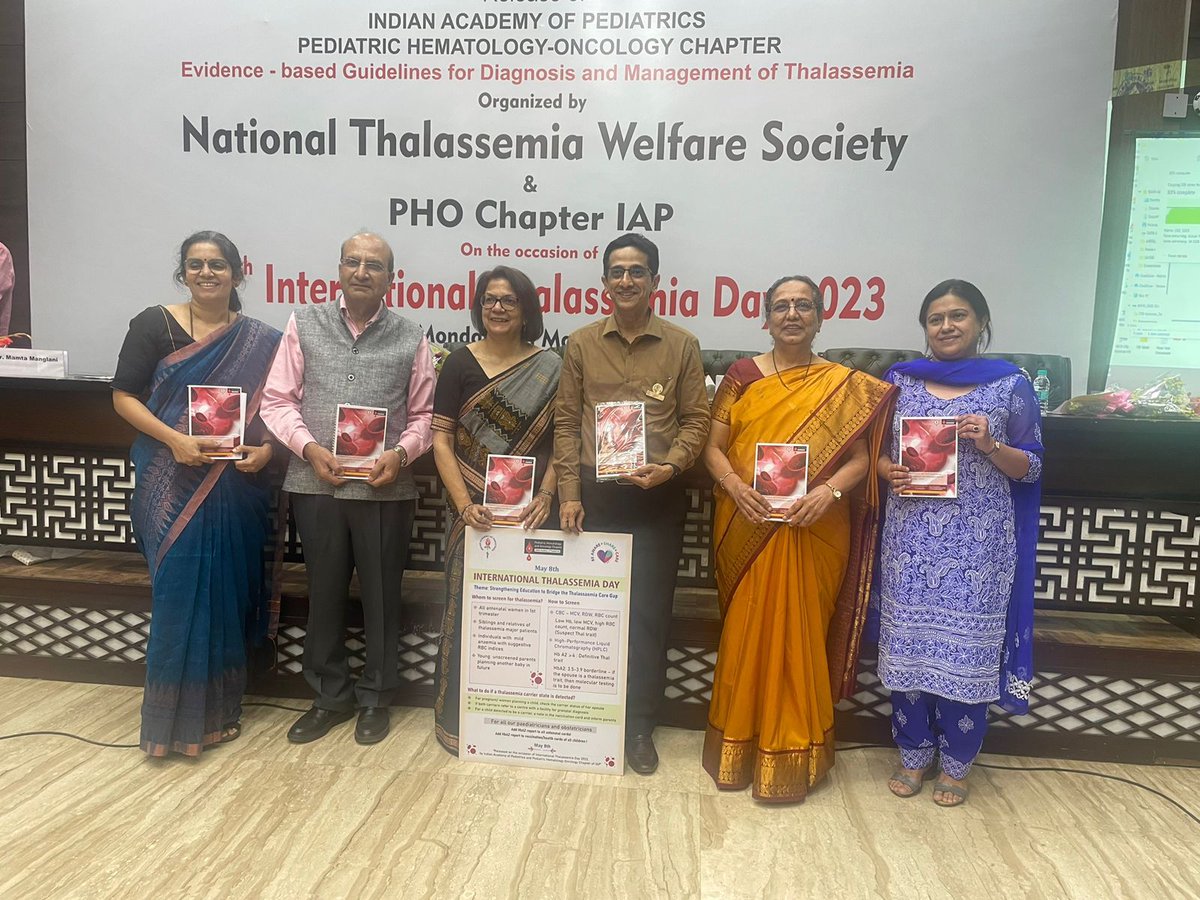 Indian Academy of Pediatrics @iapindia and @pho_india released a poster on 8th May which urges pediatricians and gynaecologists to add HPLC report to antenatal card and vaccination cards. @UKinjawadekar @amita911 @MoHFW_INDIA @icmr @DghsIndia @nihfw_India #antenatalscreening
