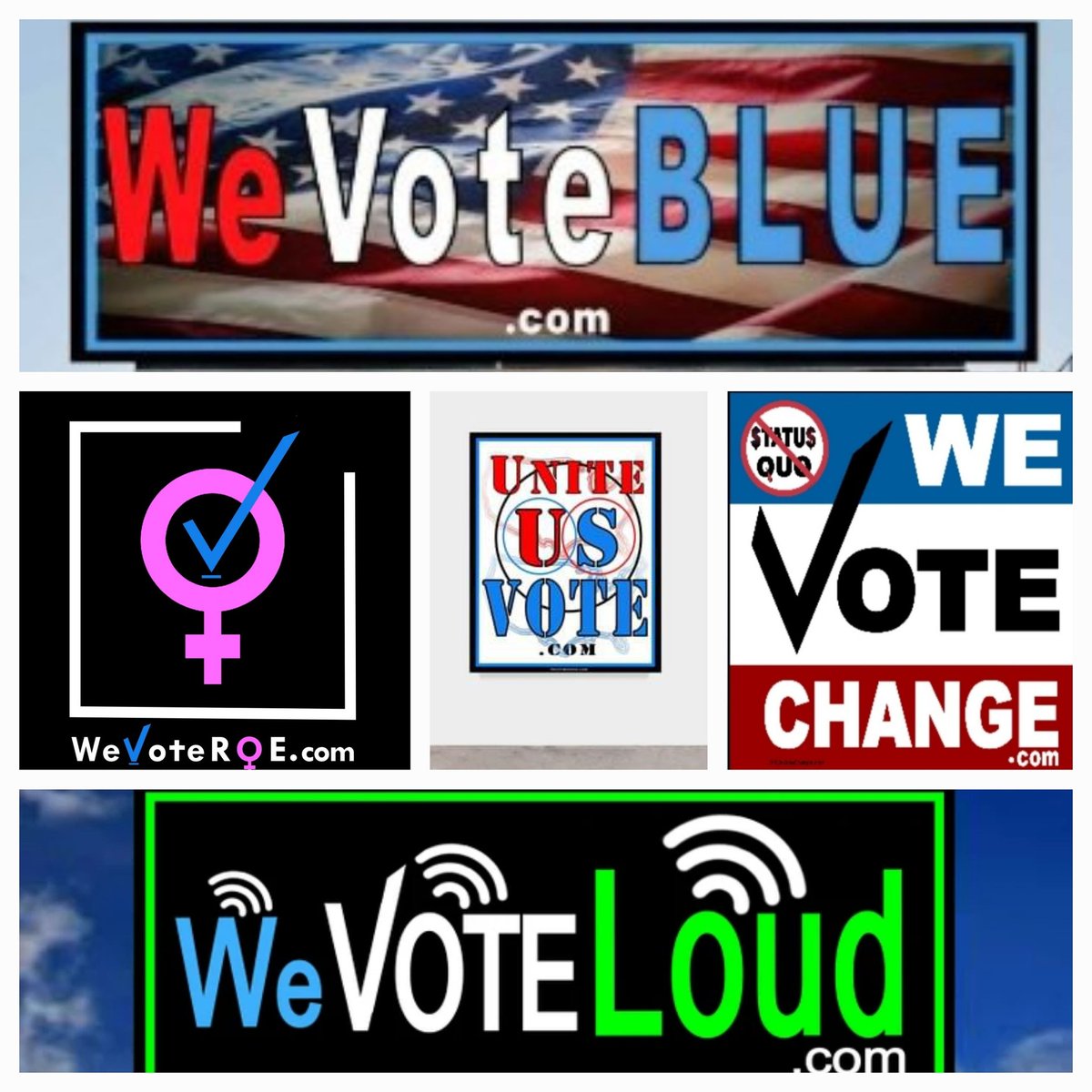 Tam__Tampa's tweet photo. #WeVoteLOUD  #VoteBlue! https://t.co/cDZd2bRahV
