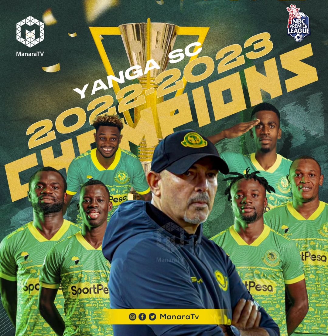 Hongera kwa @yangasc kwa kutwaa Ubingwa wa NBC Premier League kwa mara ya pili mfululizo lakini pia kwa Ubingwa wa  29 katika historia ya klabu.

@yangasc 

#NBCPremierLeague 🏆🏆
#ManaraTvUpdate
#ManaraTv