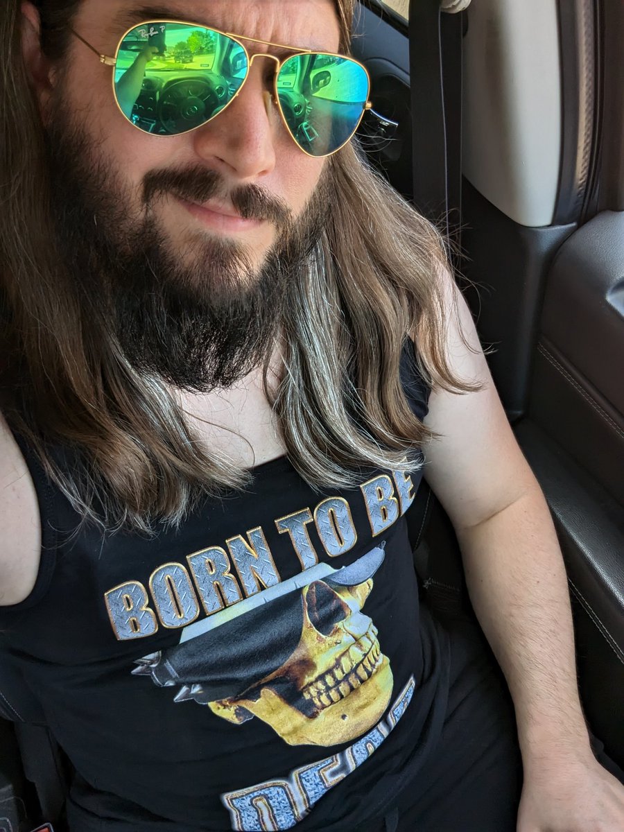 sh1zkn1ght's tweet photo. Got my @micropeener Born To Be Dead shirt. I'm ready for the motorcycle madness. 🏍️ 💀
#skootypuffjr #borntobedead #motorcyclemadness https://t.co/tze5h115a4