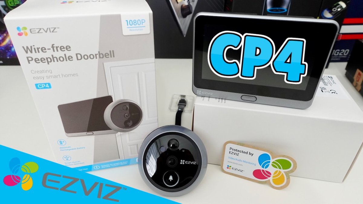EZVIZ CP4 Wire-Free Wireless Peephole Doorbell Camera | Unboxing &amp; First Look!

➡️ youtube.com/watch?v=yjBpWF…

<a href="/EZVIZ_Global/">EZVIZ</a> <a href="/ezviz_uk_ie/">EZVIZ UK&IE</a> <a href="/ezvizeurope/">ezviz europe</a> 

#ezviz #peephole #doorbell #wifi #home #smart #security