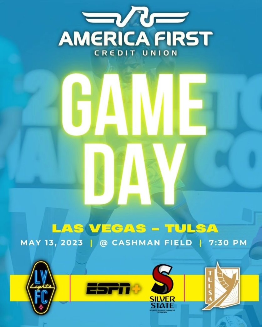 LocalSoccerClub's tweet image. Pick your poison TONIGHT @lvlightsfc v @FCTulsa or @LasVegasLegends v @OaklandStompers both at home, both #LocalSoccer 

LFG!