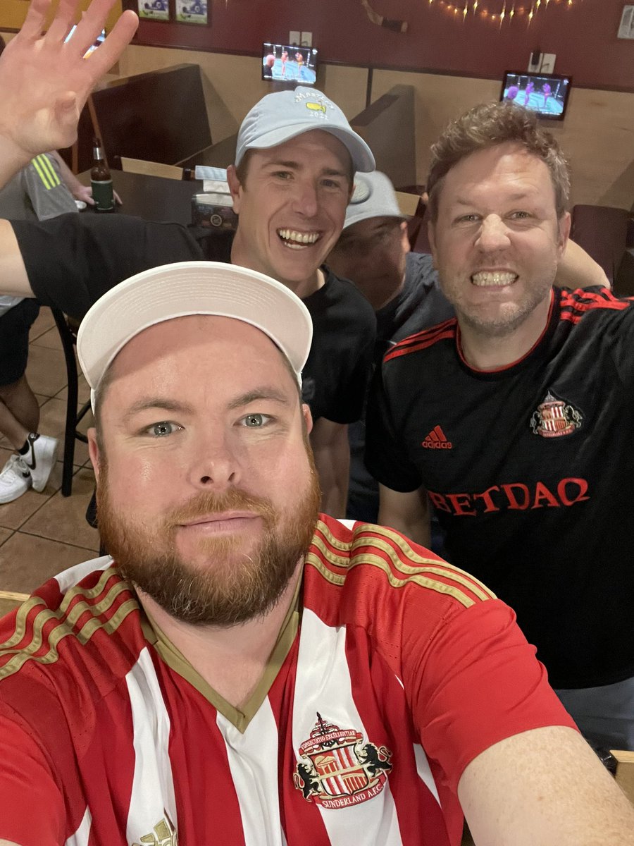 THE LADS IN VIRGINIA!!! #Sunderland #askdanny