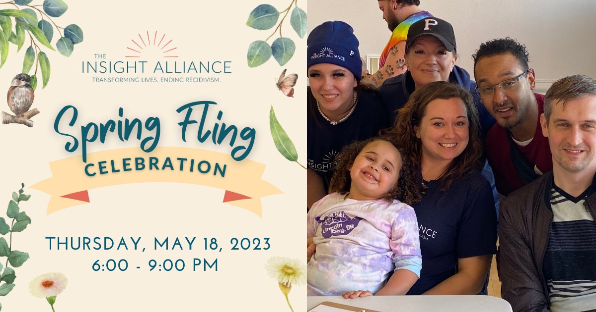 We have a few tickets left for our Spring Fling – don’t wait to register! 

Join us for a night of delicious food, silent auction, a great community of people, and opportunities to support our mission and programs!

Get your ticket: bit.ly/Spring-Fling-2…

#TheInsightAlliance