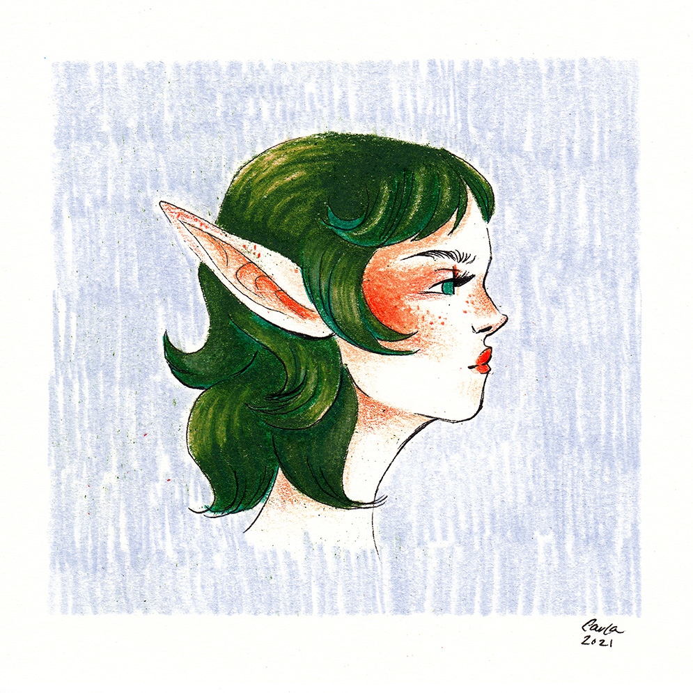 Secret_Daydream's tweet photo. Meet Rosie. She is a lovely little fey. She loves strawberries and her freckles. She hates chilly wind and brussels sprouts.

She's available as a print in my shop https://t.co/rtlhfA6dUM
#fairycoreart #fairycore #artforsale https://t.co/imOvIrMQXZ