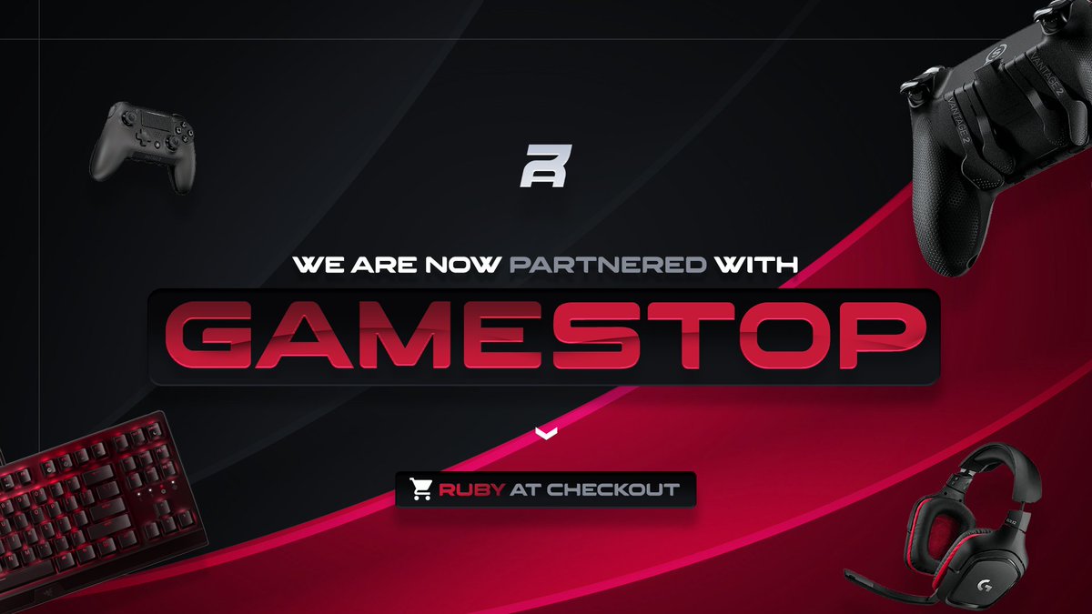 We are excited to announce our partnership with @GameStop!

#Powertotheplayers
#Flawless
#RubyAlliance