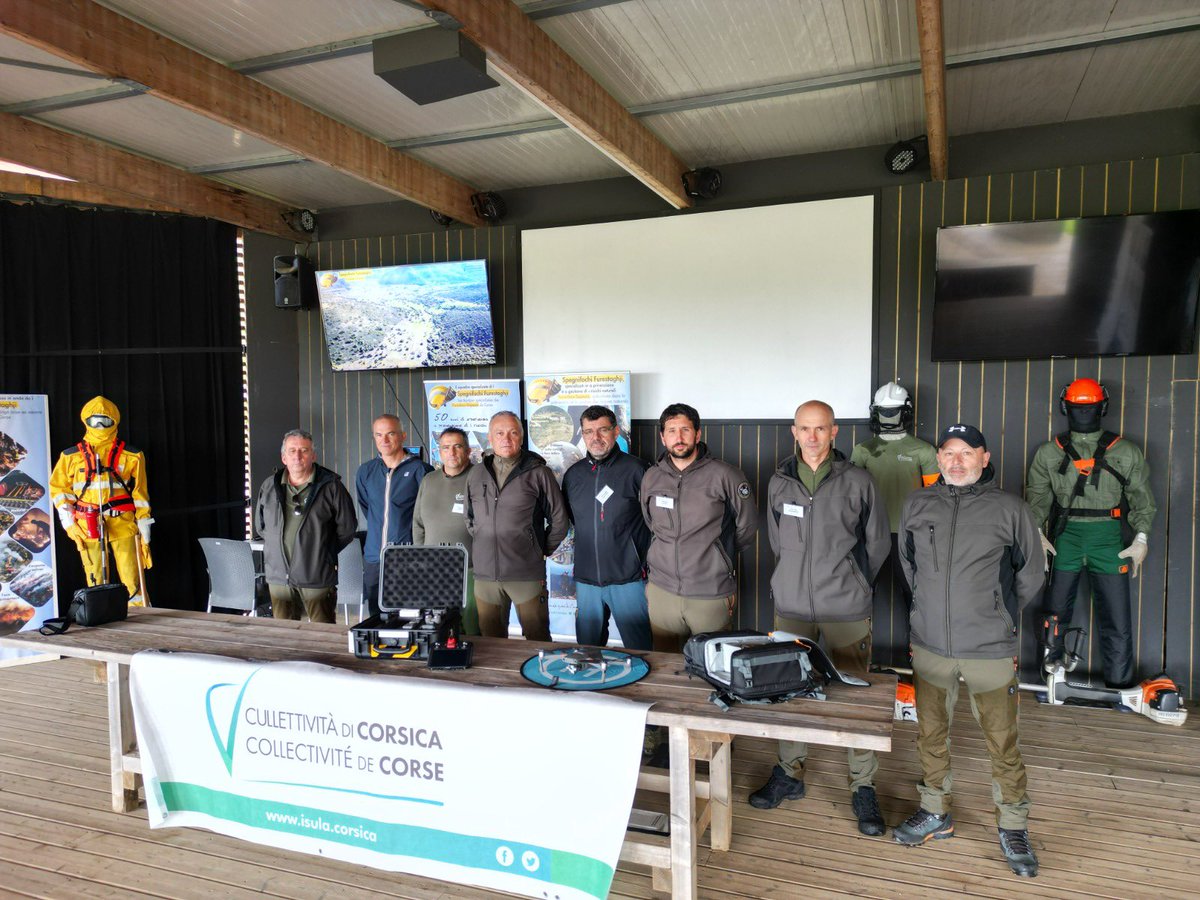 guidini_bruno's tweet image. #GOLIAT: Nouvelle journée sensibilisation risque incendie, aménagement territoire au parc Galea Taglio-Isolaccio DFPI @IsulaCorsica  #dfci #Forsap @UnivCorse @sis_2b  @Sis2a  @urmLisa @ONFOfficiel