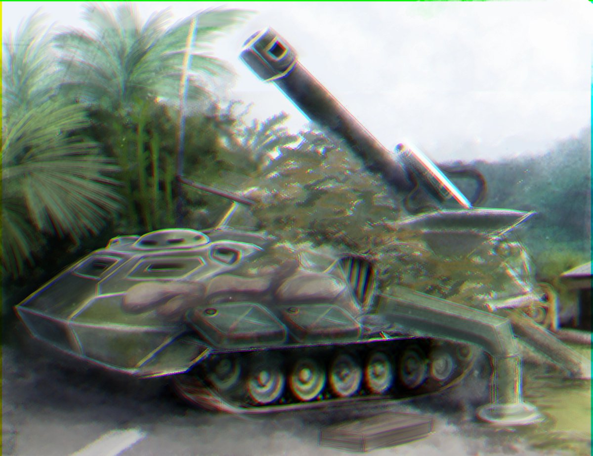 NemoralisA's tweet photo. T-73 Cancrivora, self-propelled 350 mm  rocket-assisted munition mortar. Used by the armed forces of Nueva  Extremadura during the 1981 invasion of French Polynesia. Fortress of Outcasts timeline. #art #drawing #digitalart #digitaldrawing #conceptart #worldbuiling #tankart https://t.co/LV6FducBBI