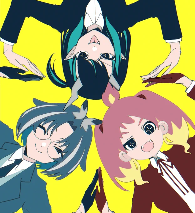 犇け!性癖! #絵ーじぇんと #くりすちゃんArt #トモシ画