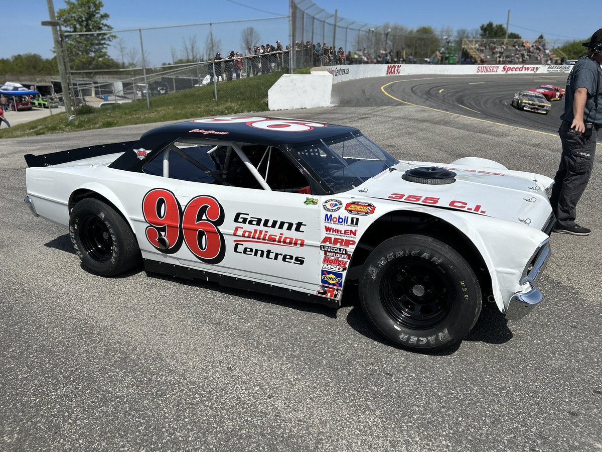 John Gaunt is an absolute legend in Simcoe County and has unloaded this beautiful 1966 Chevy II to contend for today’s Big Z Memorial 46. In two career Hot Rod starts at Sunset, Gaunt scored a victory and a top-3. He’ll be tough to beat today.