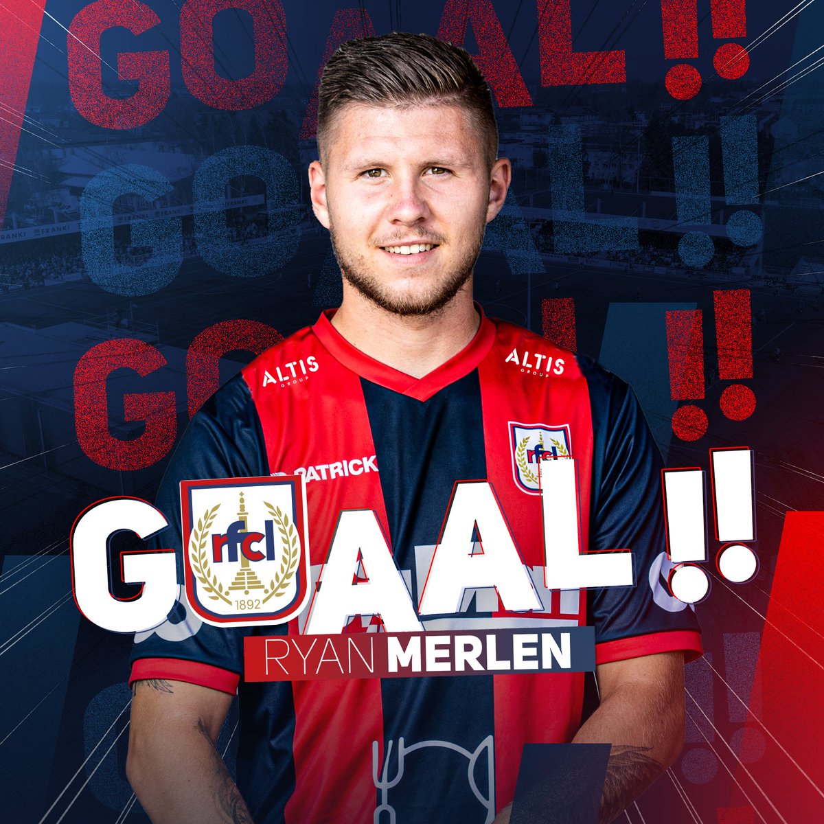rfcliege's tweet photo. 🔴 #LIVE 🔛
🔥 GOOOOOAAAAALLLLL !
👉 RAAL-RFC Liège 0-1 à la 7e
⚽ Reprise de volée de Ryan #Merlen !
🔵 #nationale1 #RFCL https://t.co/t2tdIAh4Zk