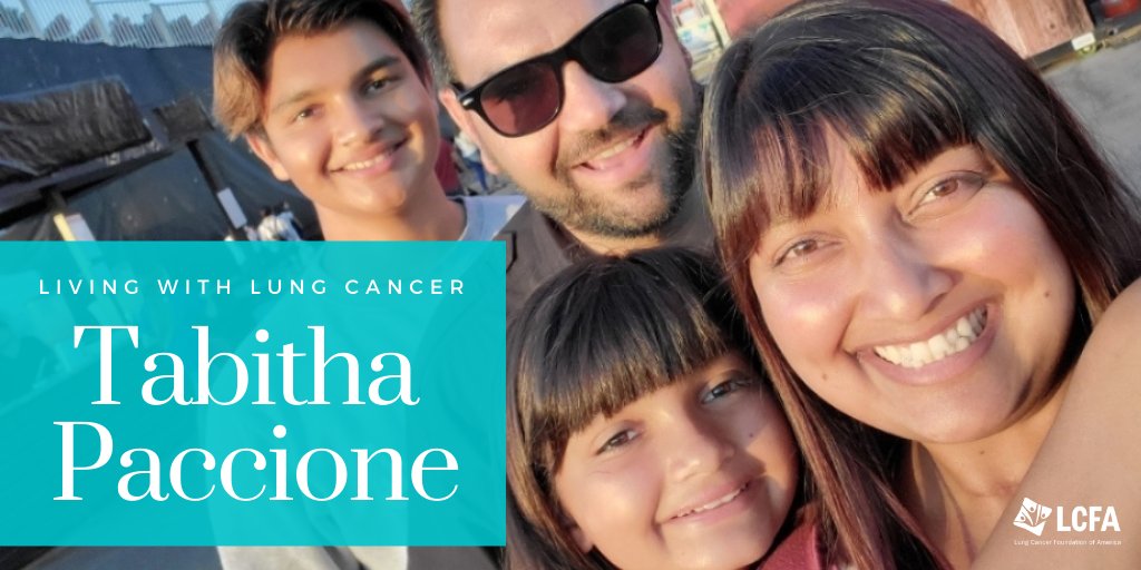 First-grade teacher and mother, @PaccioneTabitha, refers to “a little series of miracles” after receiving her #lungcancer diagnosis. She would undergo multiple treatments to be #livingwithlungcancer and celebrating today. Happy #MothersDay, Tabitha! bit.ly/2CmQcNm
