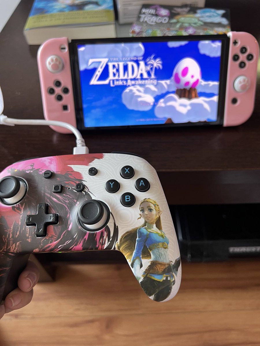 Mando nuevo y a ser feliz 🤗 #NintendoSwich #zelda