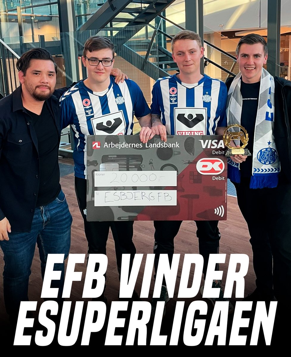 Stort tillykke til Esbjerg fB der her til aften har vundet den 8. sæson af eSuperligaen. Det skete da de vandt over Brøndby IF i Grand Final i City2. 👏