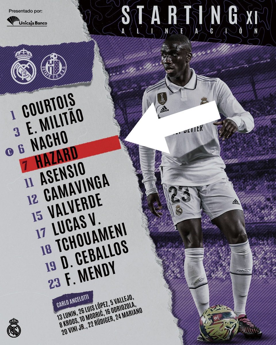 Florian_02_07's tweet photo. Le Goat Belge est de retour 🇧🇪
Je crois en toi ‼️

#RealMadridGetafe 
#EdenHazard 
#RealMadrid https://t.co/zkzNdz7D84