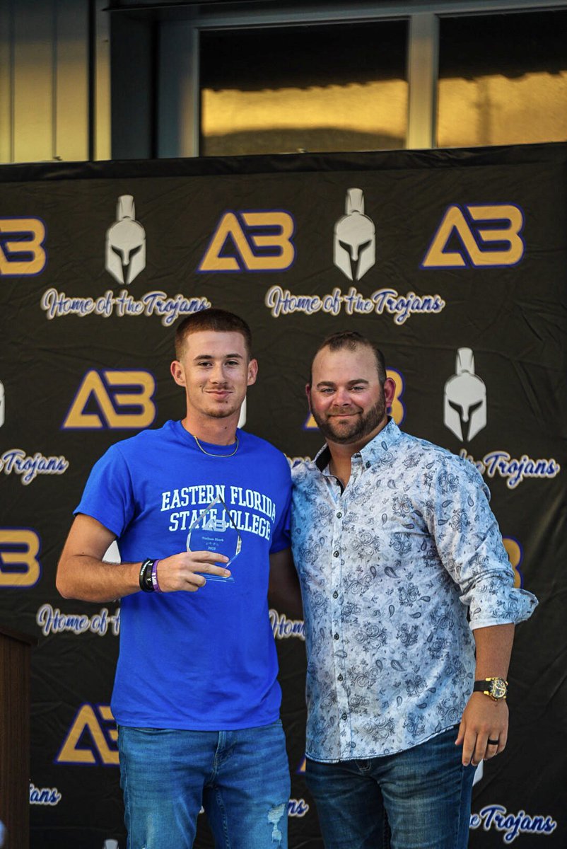 A3_Trojans's tweet photo. Post Grad
Pitcher of the Year
@NathanHook22 

“The Professor” is a strike throwing machine that kept hitters off balance  all year with a change up that stops in mid air. Hook will go on to play Florida Juco ball at Eastern Florida State. https://t.co/9yjg65Ikq5