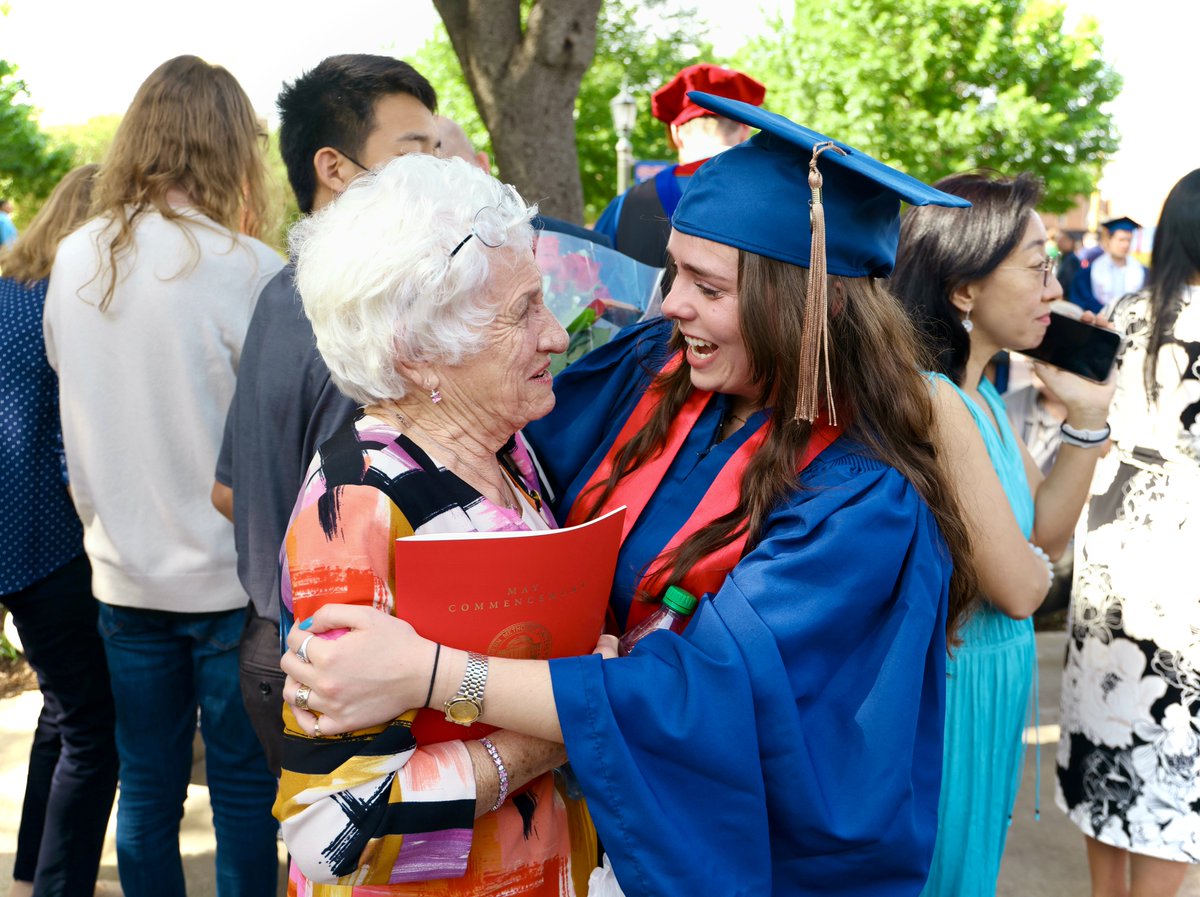 SMU's tweet photo. Congratulations, class of 2023 — We can't wait to watch you change the world! 🎓❤️

#smugrad https://t.co/eJpBaCsgRg