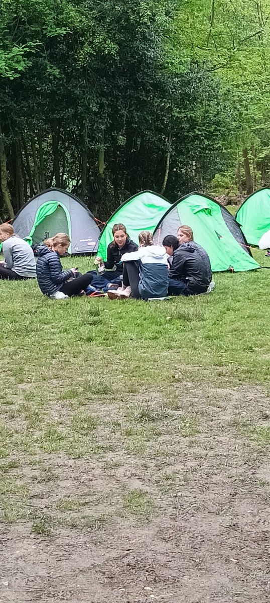 All groups in and dinner underway