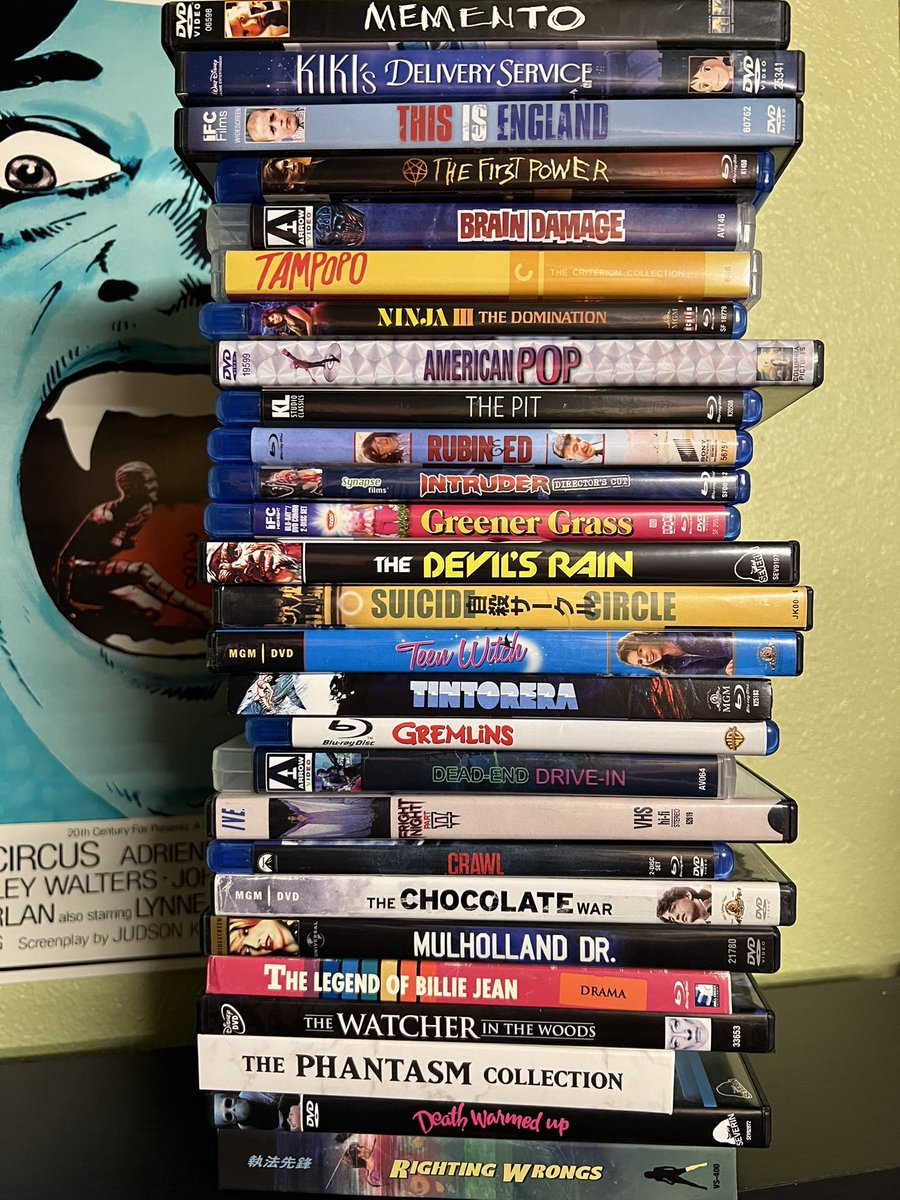 SATURDAY RANDOM STACK! 

Tell me your top 3 from this wild selection.