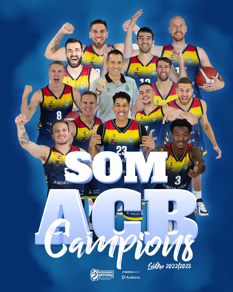🔥🔝⬇️
HO HEM TORNAT A FER‼️
ANDORRA ÉS ACB‼️
T'ESTIMO BOMBONERA‼️
🙋 <a href="/ACBCOM/">Liga Endesa</a>

#HoHemTornataFer #MaiPor