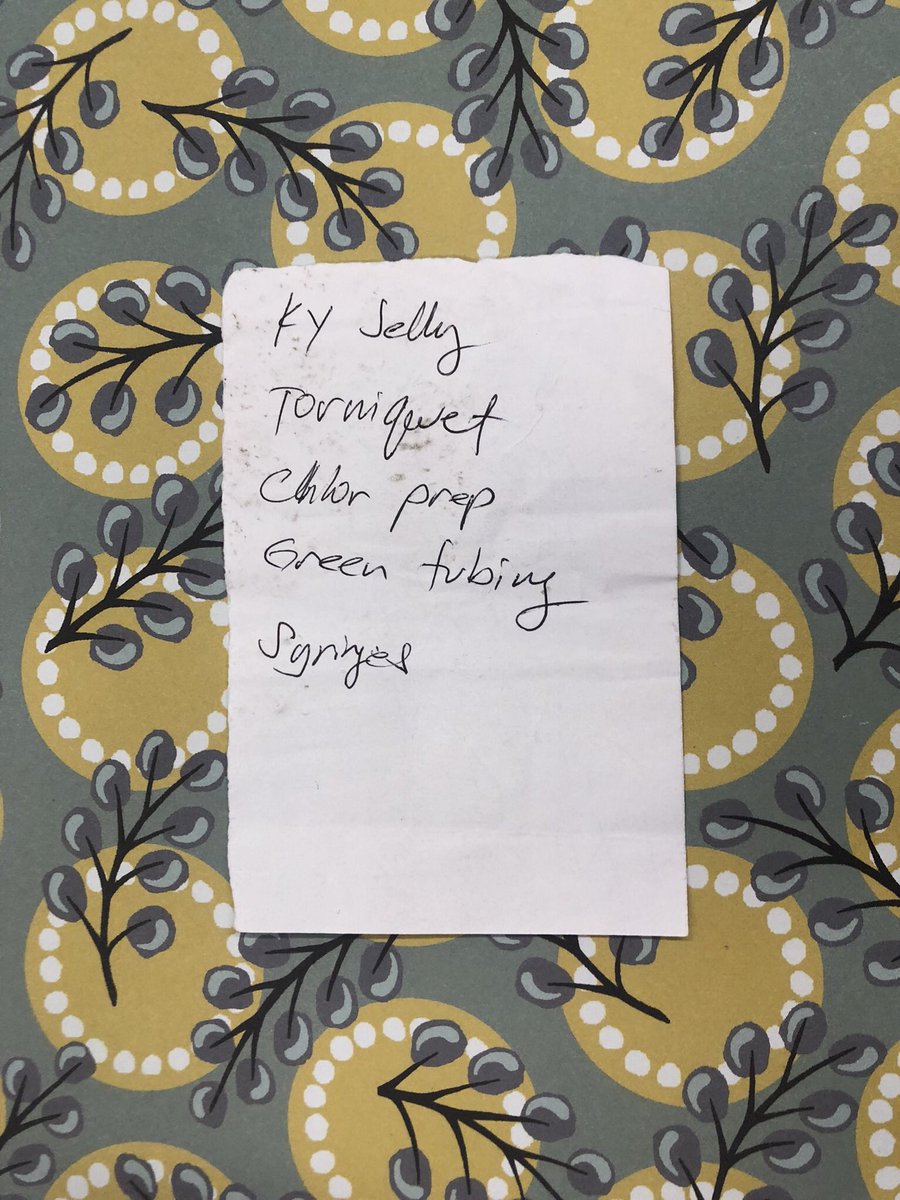 LucyIrelandGray's tweet photo. @jeffprad1 This is a personal fave in my funny little collection; it’s stuff for a legit medical procedure apparently.. 🥴 https://t.co/Yy5onrjhvQ