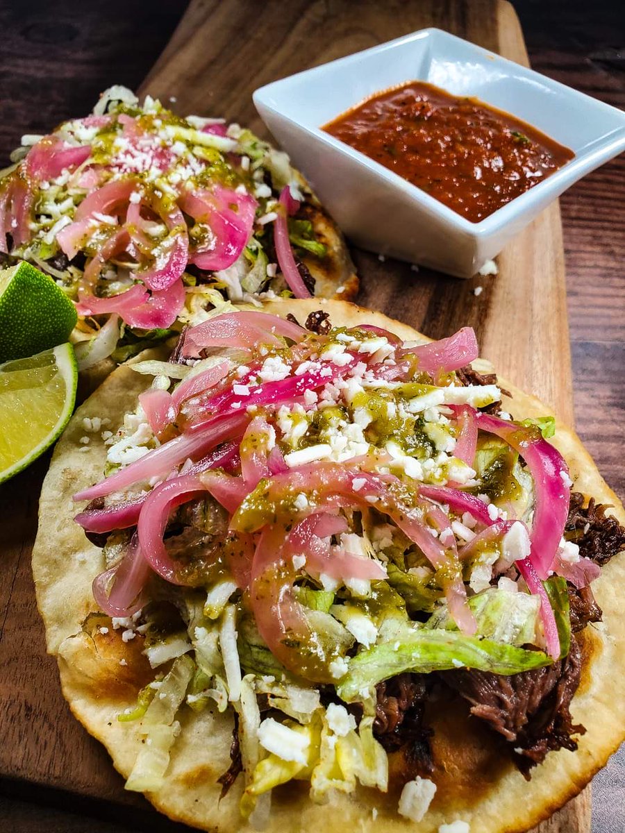 Braised Short Rib Tostadas anyone?? Dang they turned out great!! #shortribs #beef #foodies