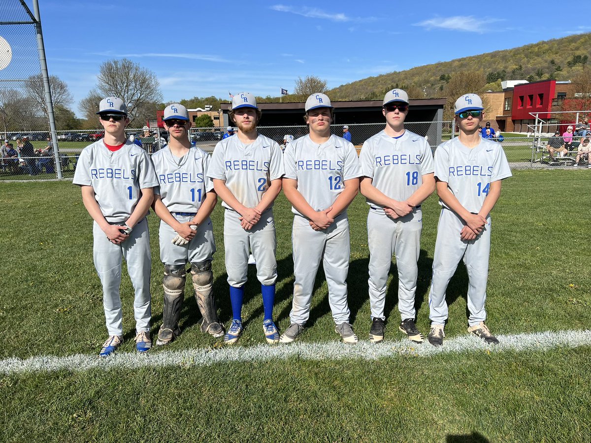deisel68's tweet photo. Congrats to all the baseball and softball seniors who celebrated #SeniorNight this week. @patwight11 @Mary_Keesler3 @CubaVarsityBase #RebelPride #mycrcs https://t.co/ekBGT0y5EV