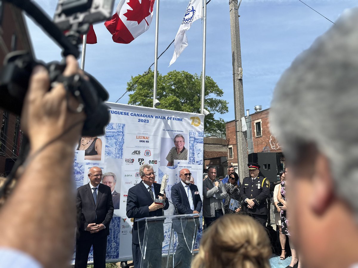anabailaoTO's tweet photo. Parabéns aos induzidos do Passeio da Fama Luso - Canadiano deste ano! ⭐️ #PCWF2023 @pcwofofficial https://t.co/Px7SMm0qvo