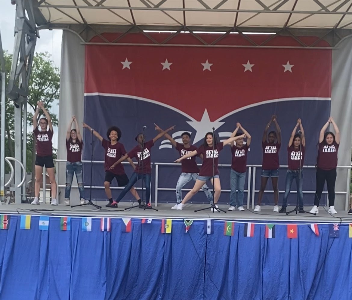 Belzer vocalists had a great performance at Fiesta Lawrence!