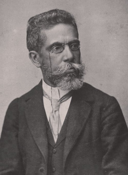 mdassisonline's tweet image. #MachadoDeAssis aos 53 anos, por #JuanGutierrez (1892). Foto clássica de Machado. Primeira publicação: O Álbum (1893). Em 2019, foi recriada (com base em dados históricos) pela campanha "Machado de Assis real", da Faculdade Zumbi dos Palmares. #iconografia #publicações