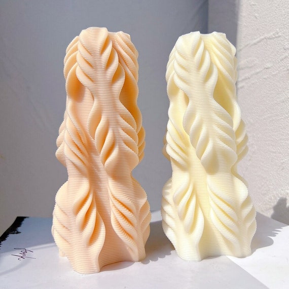 MsDIYSupply's tweet image. Irregular Twirl Pillar Candle Mold, Ribbed Aesthetic etsy.me/3M3KQXp #siliconemold #aromatherapycandle #handmadecandle #handmadesoap @etsymktgtool
