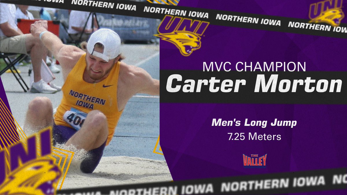 𝐌𝐕𝐂 𝐎𝐔𝐓𝐃𝐎𝐎𝐑 𝐂𝐇𝐀𝐌𝐏𝐈𝐎𝐍𝐒𝐇𝐈𝐏𝐒 - 𝐌𝐞𝐧'𝐬 𝐋𝐨𝐧𝐠 𝐉𝐮𝐦𝐩

Covering leaps and bounds! Carter Morton clinches gold in the MVC long jump! 🥇 

#EverLoyal #MVCchampionships