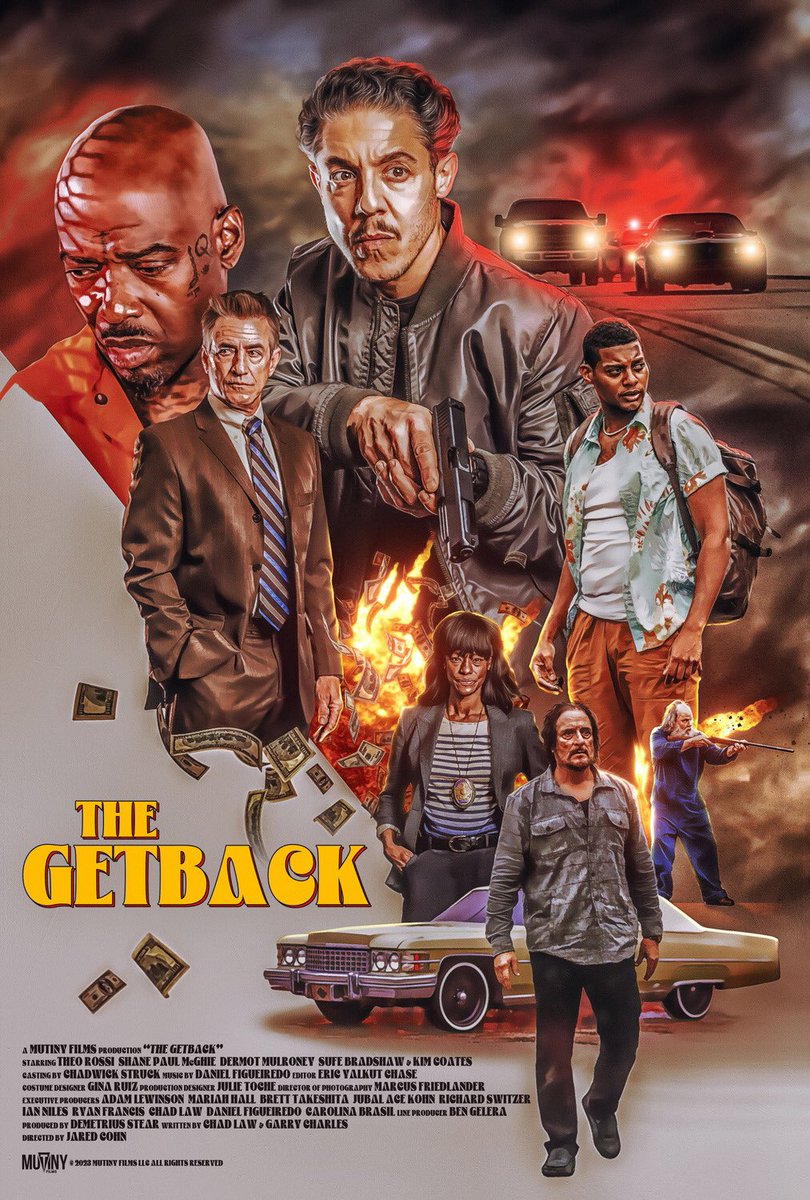 The Getback poster. #TheActionReturns #TheActionReturnsPodcast #TheHorrorReturns #TheHorrorReturnsPodcast #THRPodcastNetwork #Action #ActionMovies #ActionFilms #ActionTelevision #ActionSeries #ActionMoviePodcast #TheGetback #MutinyFilms