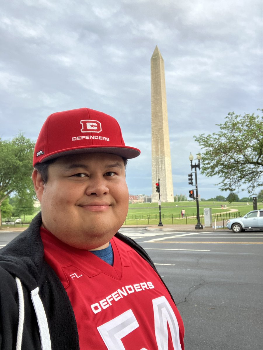 AlexFuentes91's tweet photo. From the 202 supporting my DC @XFLDefenders tonight. The @XFL2023 Championship is coming Home to Our Nationโs Capital, the 202 Washington, DC. #ShieldsUp #LeftShieldUp #DCDefenders ๐ก ๐โค๏ธ๐ค ๐บ ๐ ๐ https://t.co/eSroJmnOua