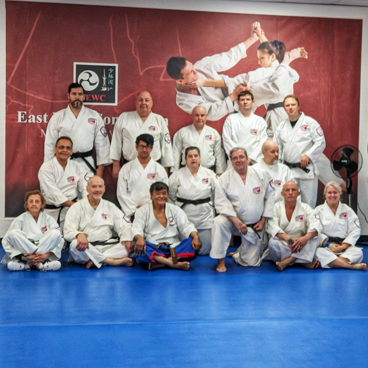 ewcdojo's tweet photo. A few pictures from today's seminar with Grandmaster Tadashi Yamashita! More to come!

#karate #yamashitakarate #wisconsinmartialarts #onmilwaukee #milwaukee #mke #martialarts #halescornerswi #mke #franklinwi #kobudo #okinawankarate #shorinryu #tadashiyamashita https://t.co/0B0NmzwYv7
