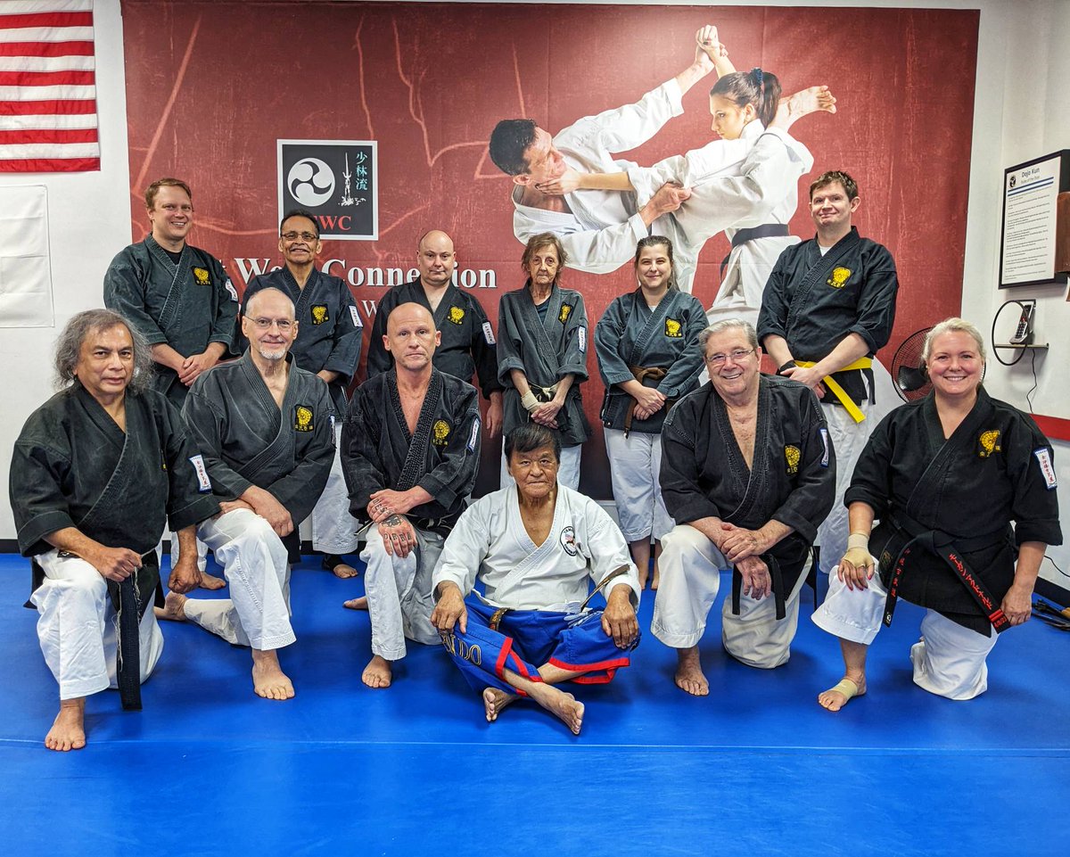 ewcdojo's tweet photo. A few pictures from today's seminar with Grandmaster Tadashi Yamashita! More to come!

#karate #yamashitakarate #wisconsinmartialarts #onmilwaukee #milwaukee #mke #martialarts #halescornerswi #mke #franklinwi #kobudo #okinawankarate #shorinryu #tadashiyamashita https://t.co/0B0NmzwYv7