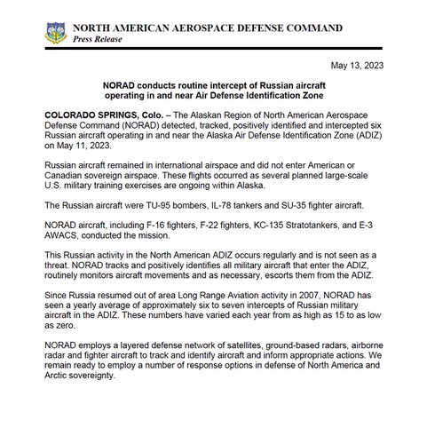 North American Aerospace Defense Command tweet media