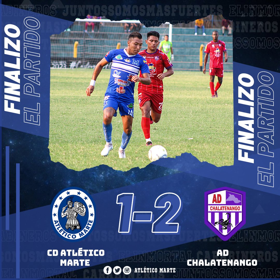 Se acabó el partido.

#ATM