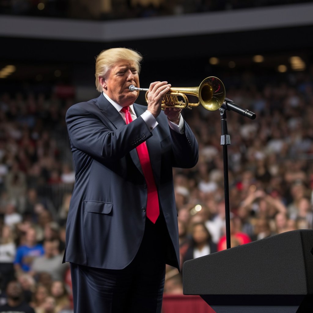 Donald Trumpet
#midjourney #midjourneyv5 #AIart #artificialbands