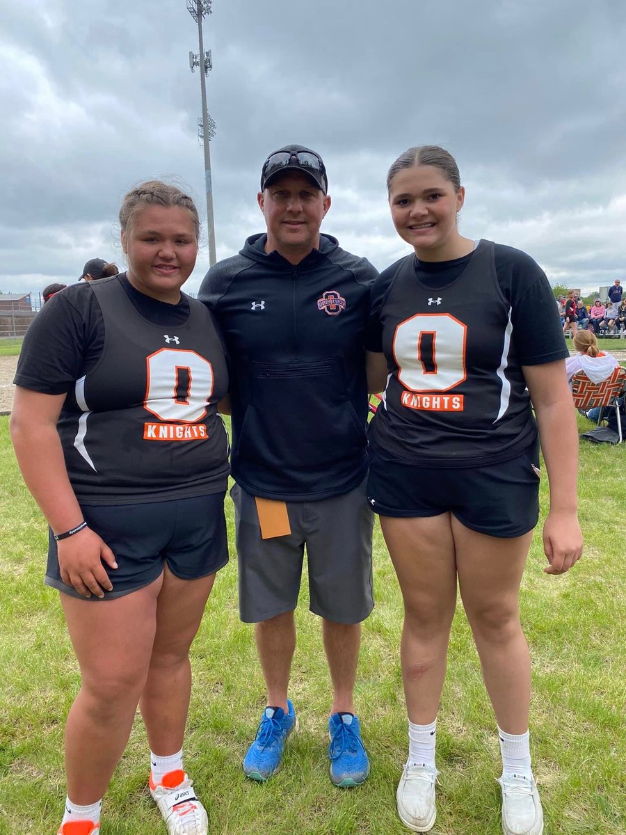 debbieiayers's tweet photo. State 7th and 8th grade track and field meet today! Great job ladies way to represent Ella, Molly and Anna. #1HB #OtsegoKnights https://t.co/t8AIioGc1c