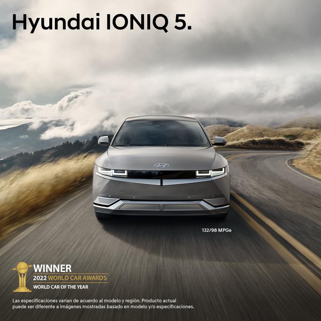 Comienza a manejar el futuro en el IONIQ 5. #EnBuenaCompañía.