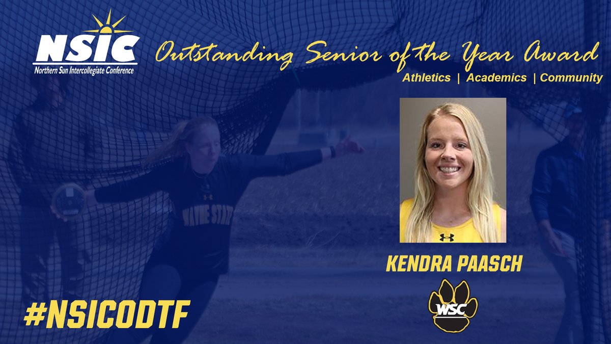 NorthernSunConf's tweet photo. Wayne State's Kendra Paasch named NSIC Outstanding Senior of the Year for #NSICODTF 

Full Release at: https://t.co/Jwge9SASyY https://t.co/IiF2AFe0XE
