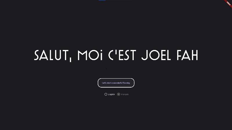 FahDejon's tweet image. Je me build un potfolio from scratch en flutter.
#flutterweb
Bizarrement j'apprends plus sur les side projects 😅
