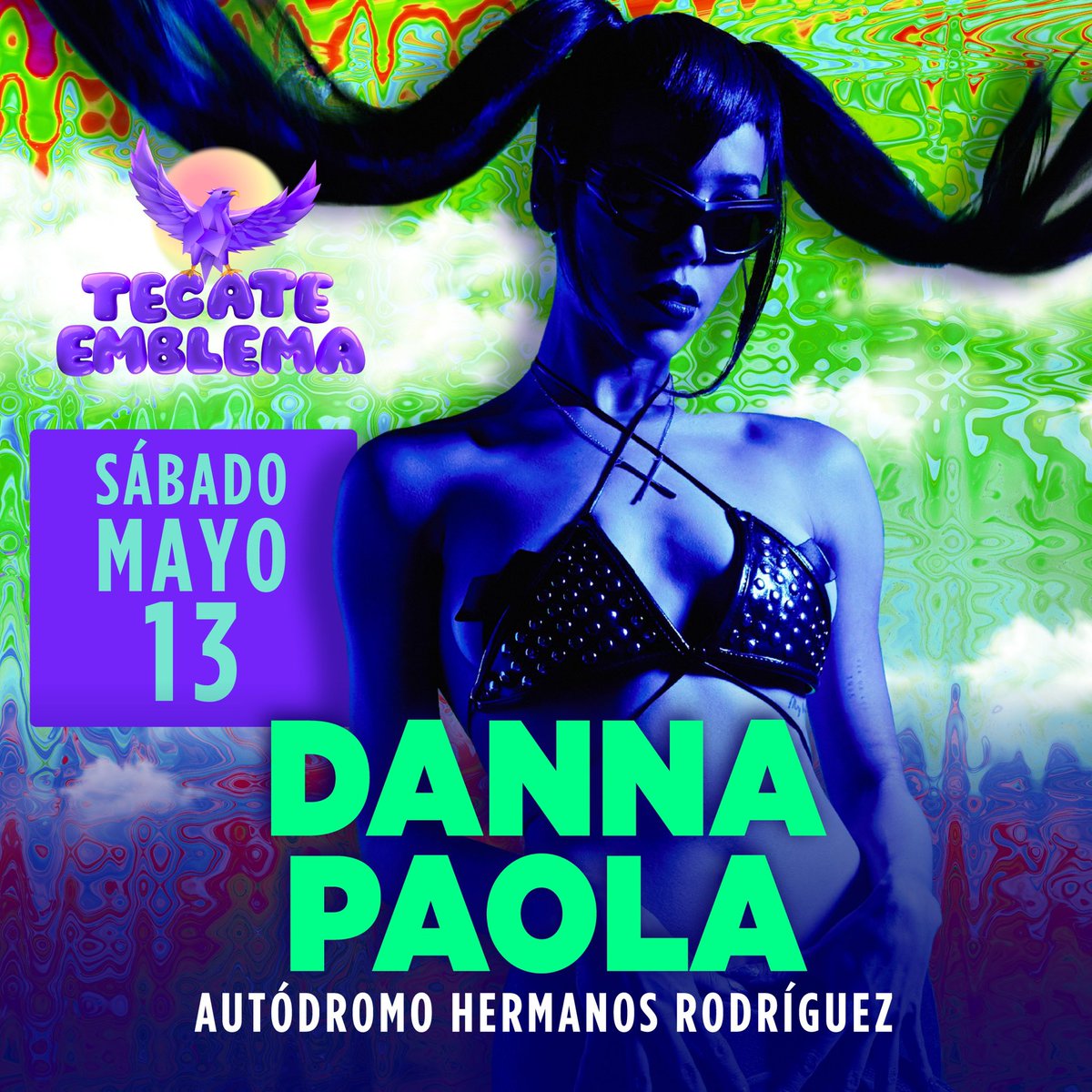 ¡Danna Paola será la encargada de cerrar mi festival el día de hoy!💜
¡Una de mis sorpresas favoritas del día! #TecateEmblema2023