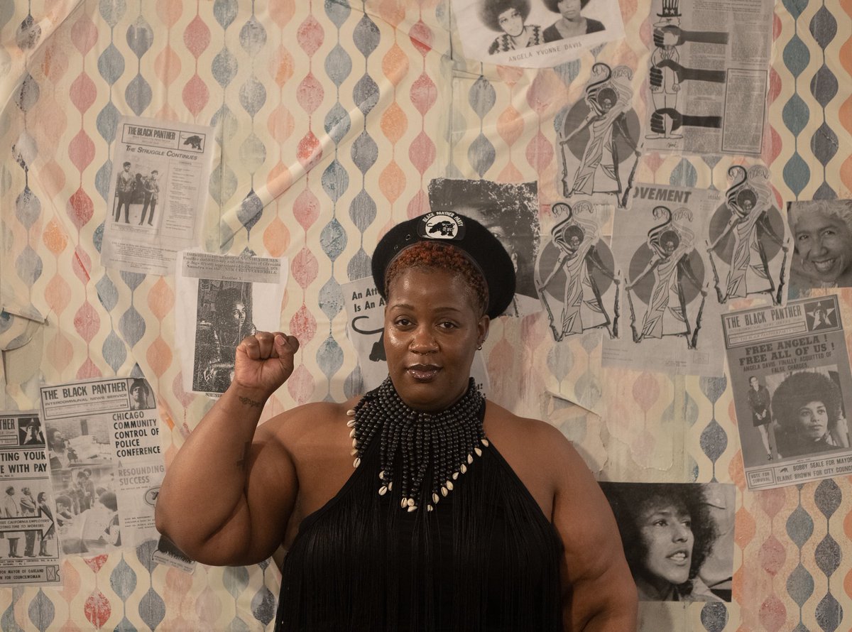 khaliqvisuals's tweet photo. Panther Women: An Army for the Liberation. @PerceptionsThea. Located at The Davis—1825 E 79th St, Chicago, IL.

Running through May 27th https://t.co/moW0Q00AuH