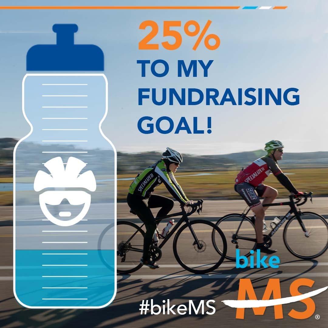 I'm doing  it again.... riding in the Deception Pass Classic in September, to raise money to help the Multiple Sclerosis Society.  
mssociety.donordrive.com/index.cfm?fuse…