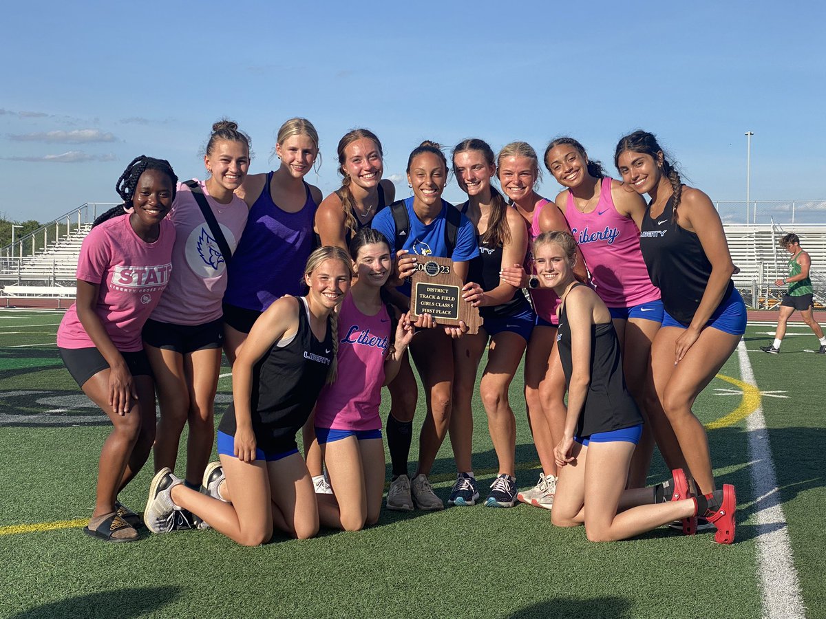 Coach Wiley Meade (@coach_meade) on Twitter photo <a href="/LIBERTYTF/">LIBERTYT&F</a> <a href="/LHSJAYS/">Liberty High School</a> <a href="/LHSBlueJays/">Liberty HS Athletics</a> <a href="/Blue_Jay_Nation/">BlueJayNation</a> Say hello to your 2023 Class 5 District 8 CHAMPIONS! #backtoback #movingon <a href="/LIBERTYTF/">LIBERTYT&F</a> <a href="/LHSJAYS/">Liberty High School</a> <a href="/LHSBlueJays/">Liberty HS Athletics</a> <a href="/Blue_Jay_Nation/">BlueJayNation</a> Say hello to your 2023 Class 5 District 8 CHAMPIONS! #backtoback #movingon