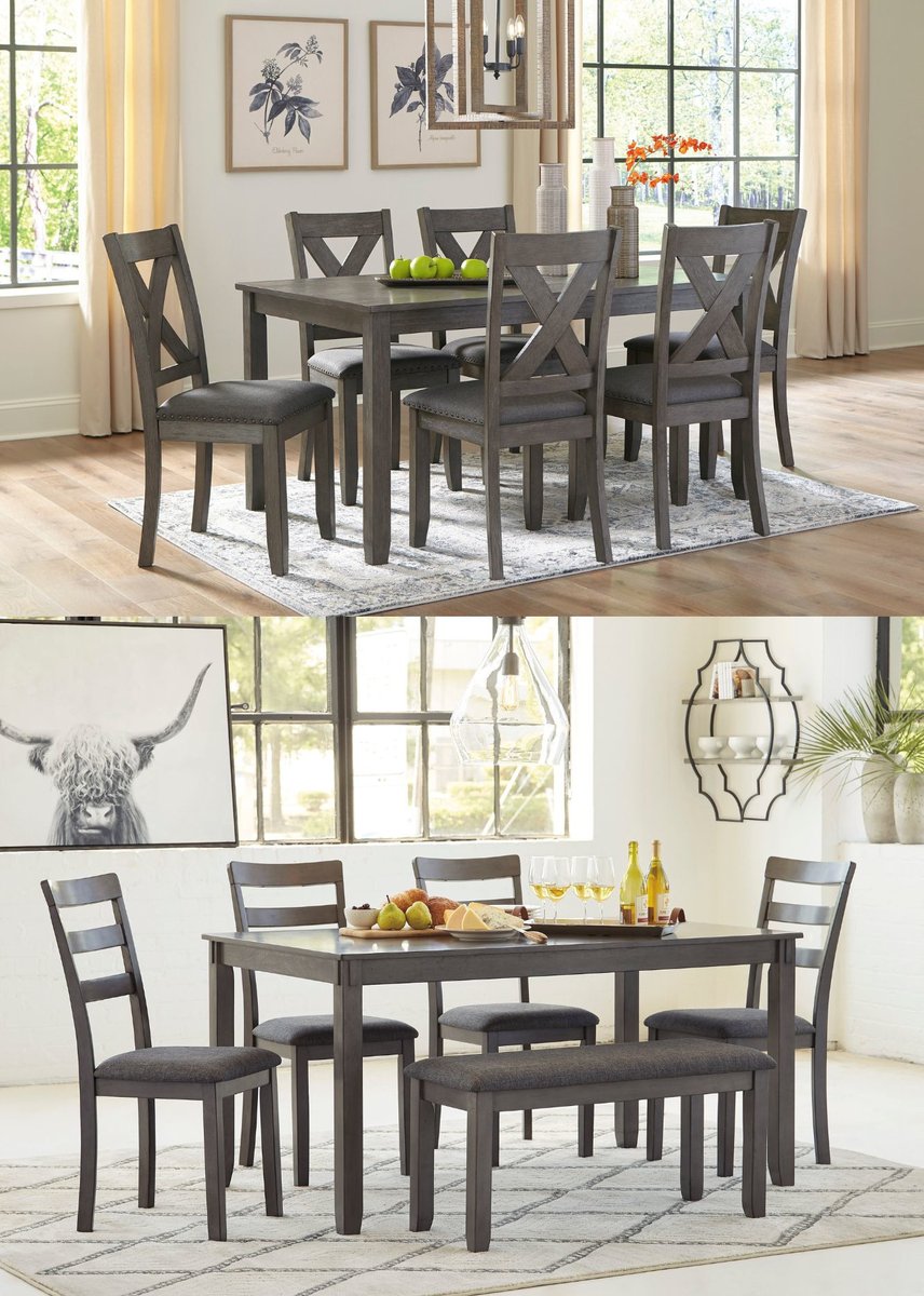 Does Mom want a new dining set? We have a table & 6 chairs for only $699 or a table, 4 chairs & a bench for only $599! Shop GAFW.com!
#mothersday #happymothersday #mothersdaygift #mothersdaygifts #mothersdaygiftideas #dining #diningset #diningroom #furniture