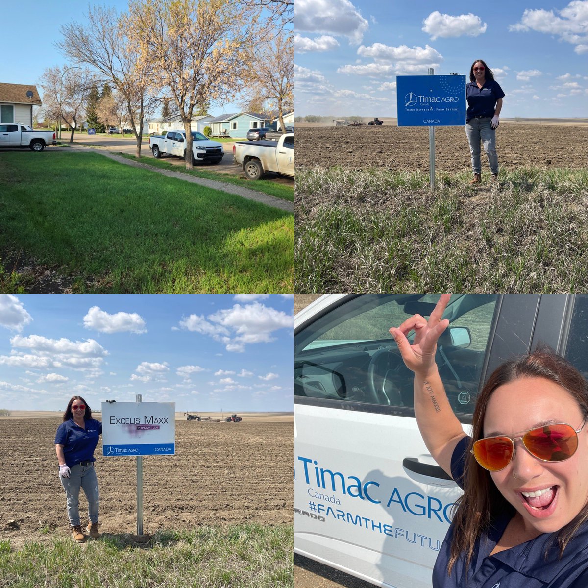 Timac gals weekend! Thanks and congratulations to Treca Farms in Abbey, Sk for spring boarding into the future with <a href="/TimacAgroCanada/">Timac Agro Canada</a> #farmthefuture
